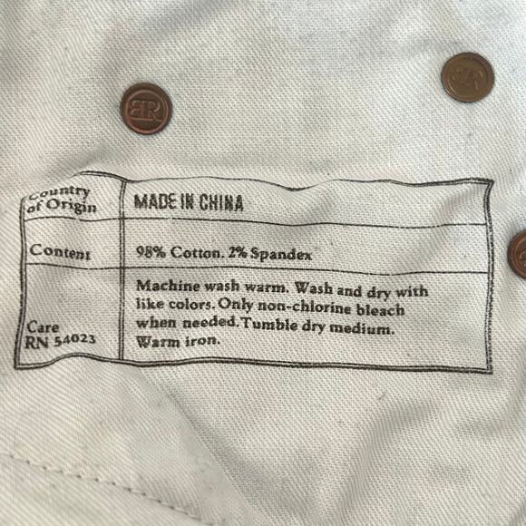 Banana Republic low rise straight leg denim jeans classic y2K style normcore 27 - Picture 10 of 10